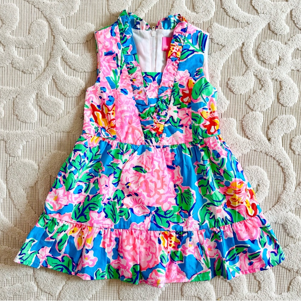 Lilly Pulitzer toddler girl tropical Dress 2T NWOT!